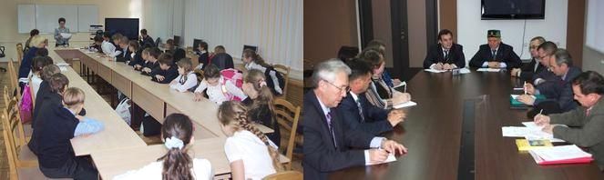 Встреча с учениками СОШ 59 г. Чебоксары и представителями национально-культурных автономий Чувашии