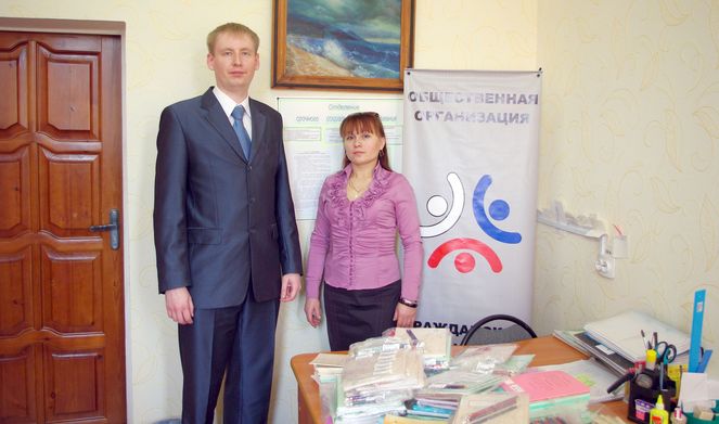 Передача помощи учащимся Ибресинского района Чувашской Республики